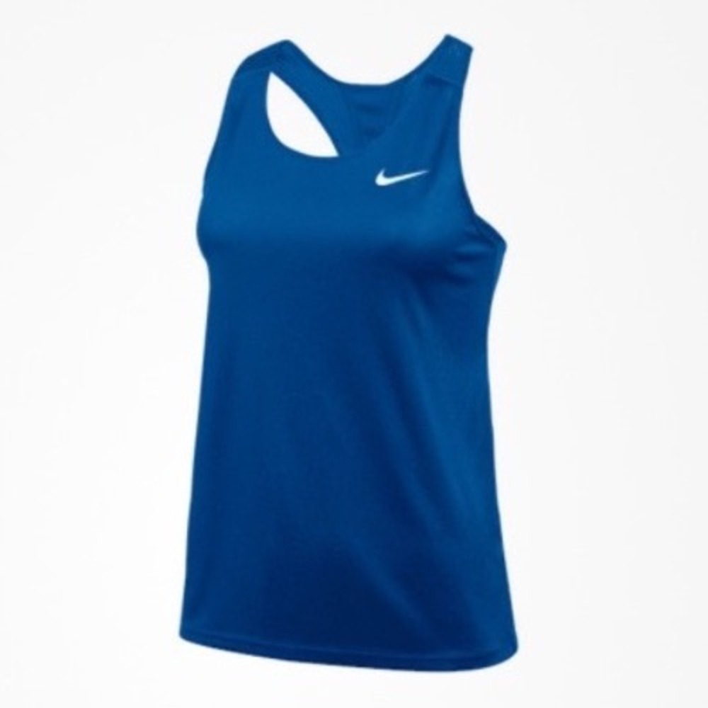 Nike Pro Training Tank Top Womens Large Navy Blue 728113-419 New With Tags